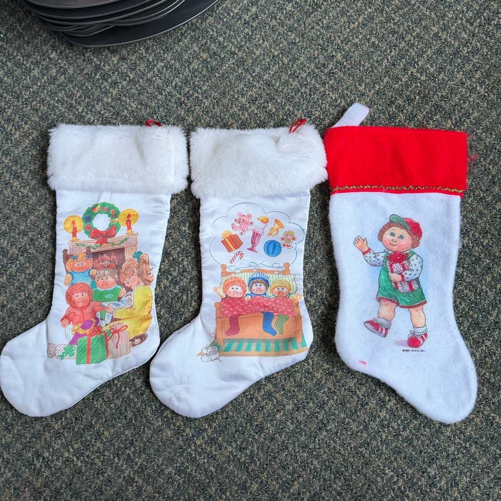 Vintage Cabbage Patch Kids Stockings